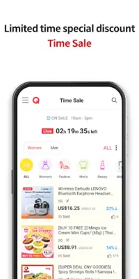 Qoo10 SG android App screenshot 0